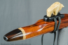 Grenadillo  Native American Flute, Minor, Mid F#-4, #K25C